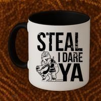 Steal I Dare Ya Softball Catcher Team Sport Cute Gift Coffee Mug thumb 2