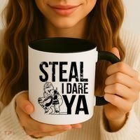 Steal I Dare Ya Softball Catcher Team Sport Cute Gift Coffee Mug thumb 3