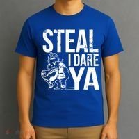 Steal I Dare Ya Softball Catcher Team Sport Cute Gift T-Shirt thumb 3