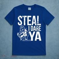 Steal I Dare Ya Softball Catcher Team Sport Cute Gift T-Shirt thumb 5