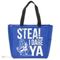 Steal I Dare Ya Softball Catcher Team Sport Cute Gift Tote Bag thumb 0
