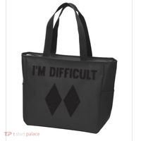 Ski I'm Difficult Skiing Skier Snowboard Snowboarder Gift Tote Bag thumb 3