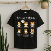 Shiba Inu Dog Ra Japanese Noodles Delight T-Shirt thumb 2