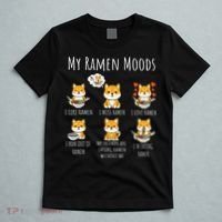 Shiba Inu Dog Ra Japanese Noodles Delight T-Shirt thumb 5