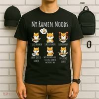Shiba Inu Dog Ra Japanese Noodles Delight T-Shirt thumb 6