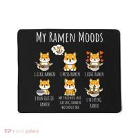 Shiba Inu Dog Ra Japanese Noodles Delight Mousepad thumb 0