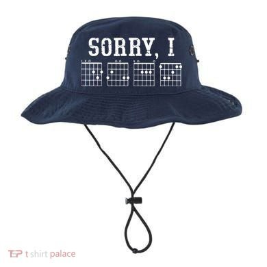 Sorry I DGAF Funny Message Guitar Chords Guitarist Gift Bucket Hat