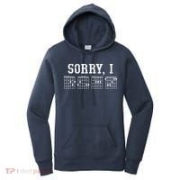 Sorry I DGAF Funny Message Guitar Chords Guitarist Gift Women's Hoodie thumb 0