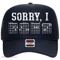 Sorry I DGAF Funny Message Guitar Chords Guitarist Gift Hat thumb 0