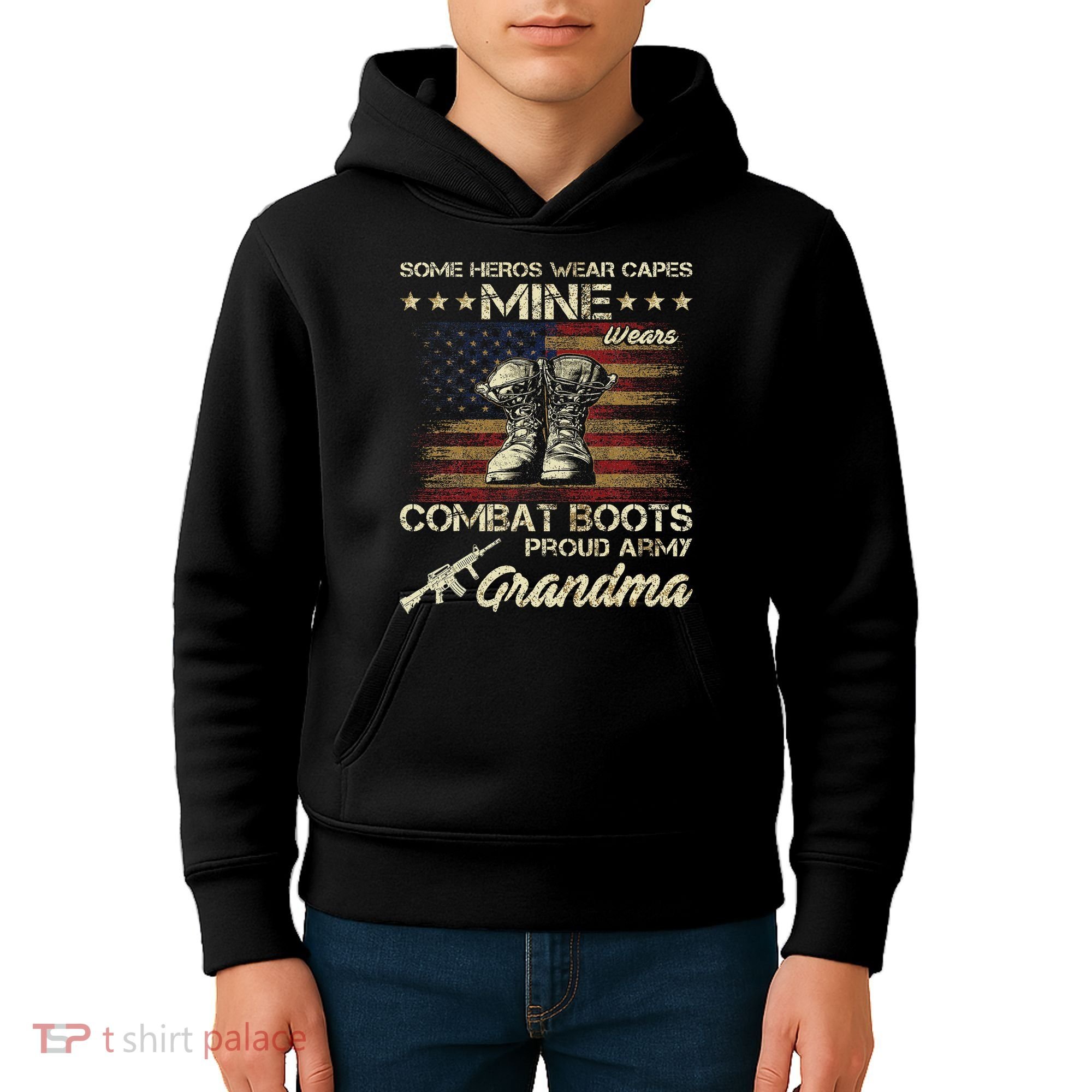Someone In Detroit Loves Me Kids Hoodie