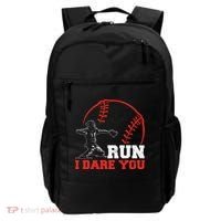 Steal I Dare You Baseball Catcher Baseball Player Backpack thumb 0