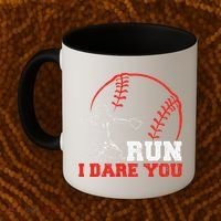 Steal I Dare You Baseball Catcher Baseball Player Coffee Mug thumb 2