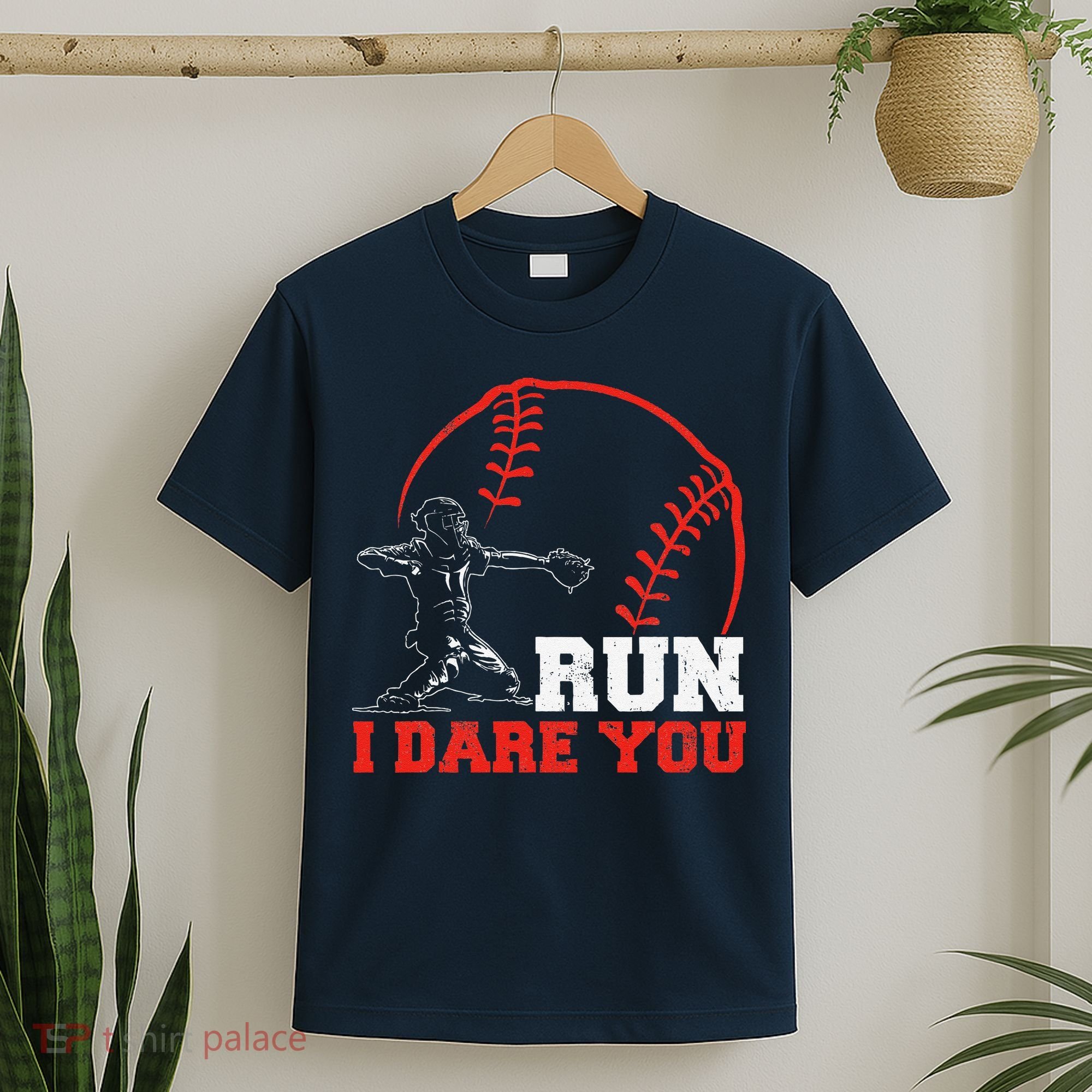 Steal I Dare You Baseball Catcher Baseball Player T-Shirt
