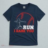 Steal I Dare You Baseball Catcher Baseball Player T-Shirt thumb 5