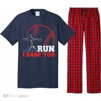 Steal I Dare You Baseball Catcher Baseball Player Pajama Set thumb 0
