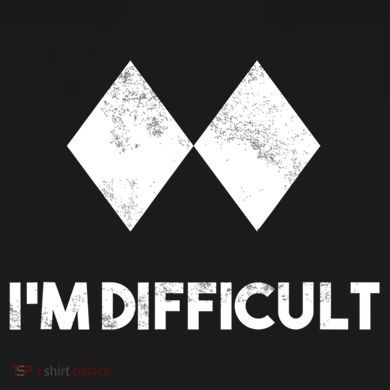 Ski I'm Difficult Funny Gift Skiing Lovers Skiers Snowboard Snowboarder Gift Mousepad