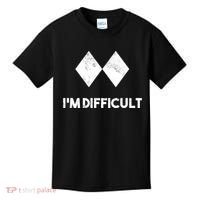 Ski I'm Difficult Funny Gift Skiing Lovers Skiers Snowboard Snowboarder Gift Kids T-Shirt thumb 0
