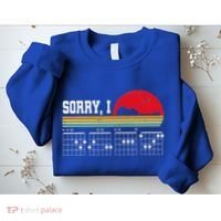 Sorry I Dgaf Hidden Message Guitar Sweatshirt thumb 2