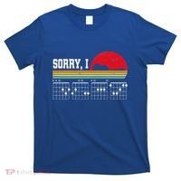 Sorry I Dgaf Hidden Message Guitar T-Shirt thumb 0