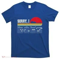 Sorry I Dgaf Hidden Message Guitar T-Shirt thumb 0