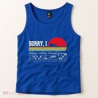 Sorry I Dgaf Hidden Message Guitar Tank Top thumb 2