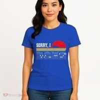 Sorry I Dgaf Hidden Message Guitar Women's T-Shirt thumb 4