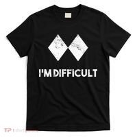 Ski I'm Difficult Skiing Skier Snowboard Snowboarder Gift T-Shirt thumb 0