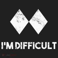 Ski I'm Difficult Skiing Skier Snowboard Snowboarder Gift Golf Towel thumb 3