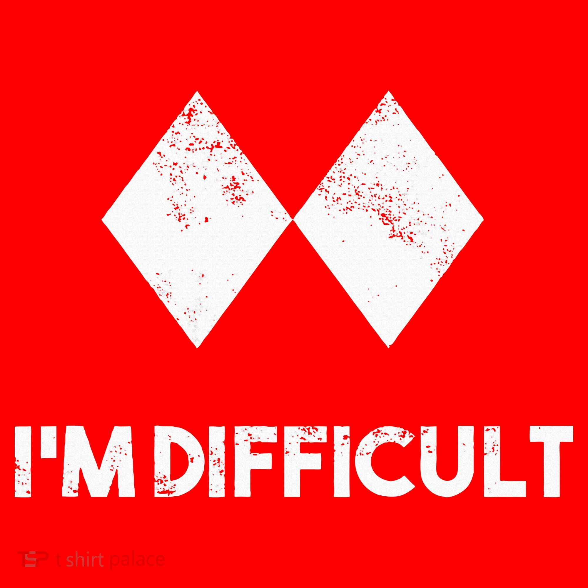 Ski I'm Difficult Skiing Skier Snowboard Snowboarder Gift Santa Hat