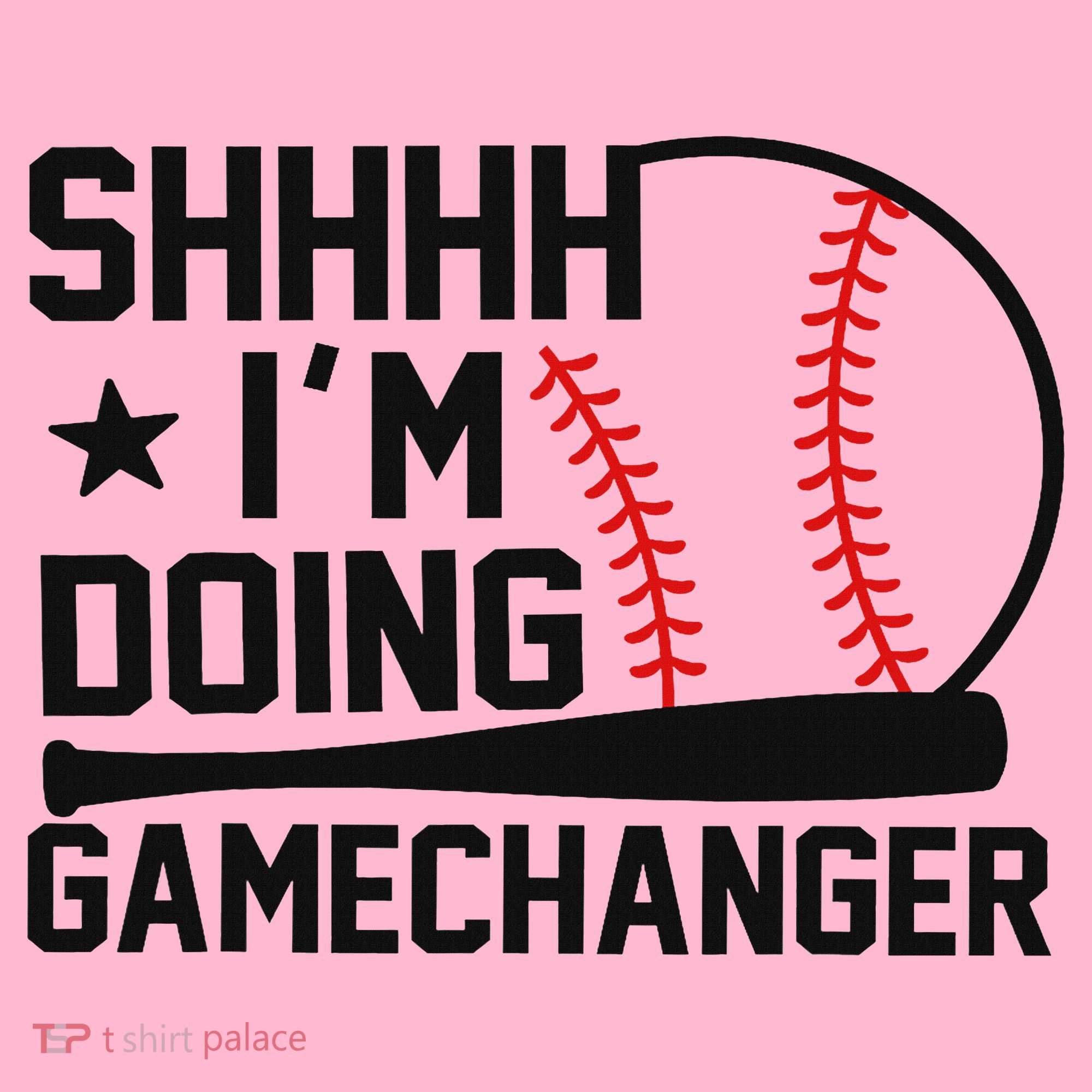 Shhhh I'm Doing Gamechanger Funny Baseball Players Coaster