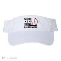 Shhhh I'm Doing Gamechanger Funny Baseball Players Visor thumb 0