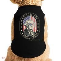 Suck It England George Washington 1776 Usa Funny Doggie Tank thumb 0
