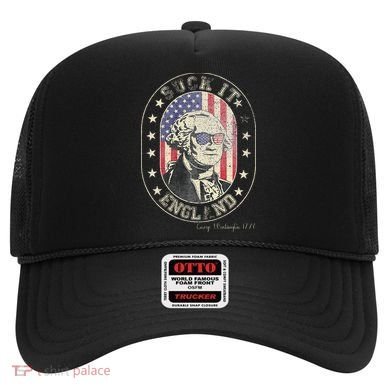 Suck It England George Washington 1776 Usa Funny Hat