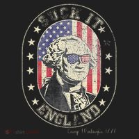 Suck It England George Washington 1776 Usa Funny Hat thumb 2
