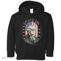 Suck It England George Washington 1776 Usa Funny Toddler Hoodie thumb 0