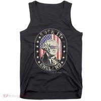 Suck It England George Washington 1776 Usa Funny Tank Top thumb 0