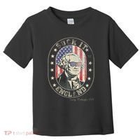 Suck It England George Washington 1776 Usa Funny Toddler T-Shirt thumb 0