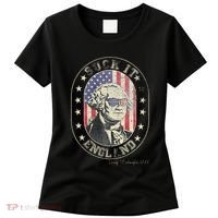 Suck It England George Washington 1776 Usa Funny Women's T-Shirt thumb 0