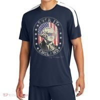 Suck It England George Washington 1776 Usa Funny Sport-Tek Competitor United Soccer Jersey thumb 0