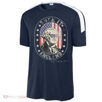 Suck It England George Washington 1776 Usa Funny Sport-Tek Competitor United Soccer Jersey thumb 2