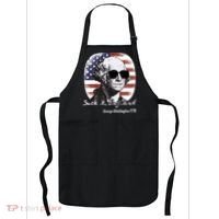 Suck It England Funny 4th Of July George Washington 1776 Apron thumb 0