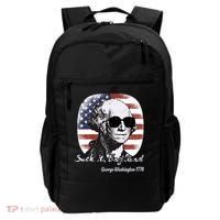 Suck It England Funny 4th Of July George Washington 1776 Backpack thumb 0