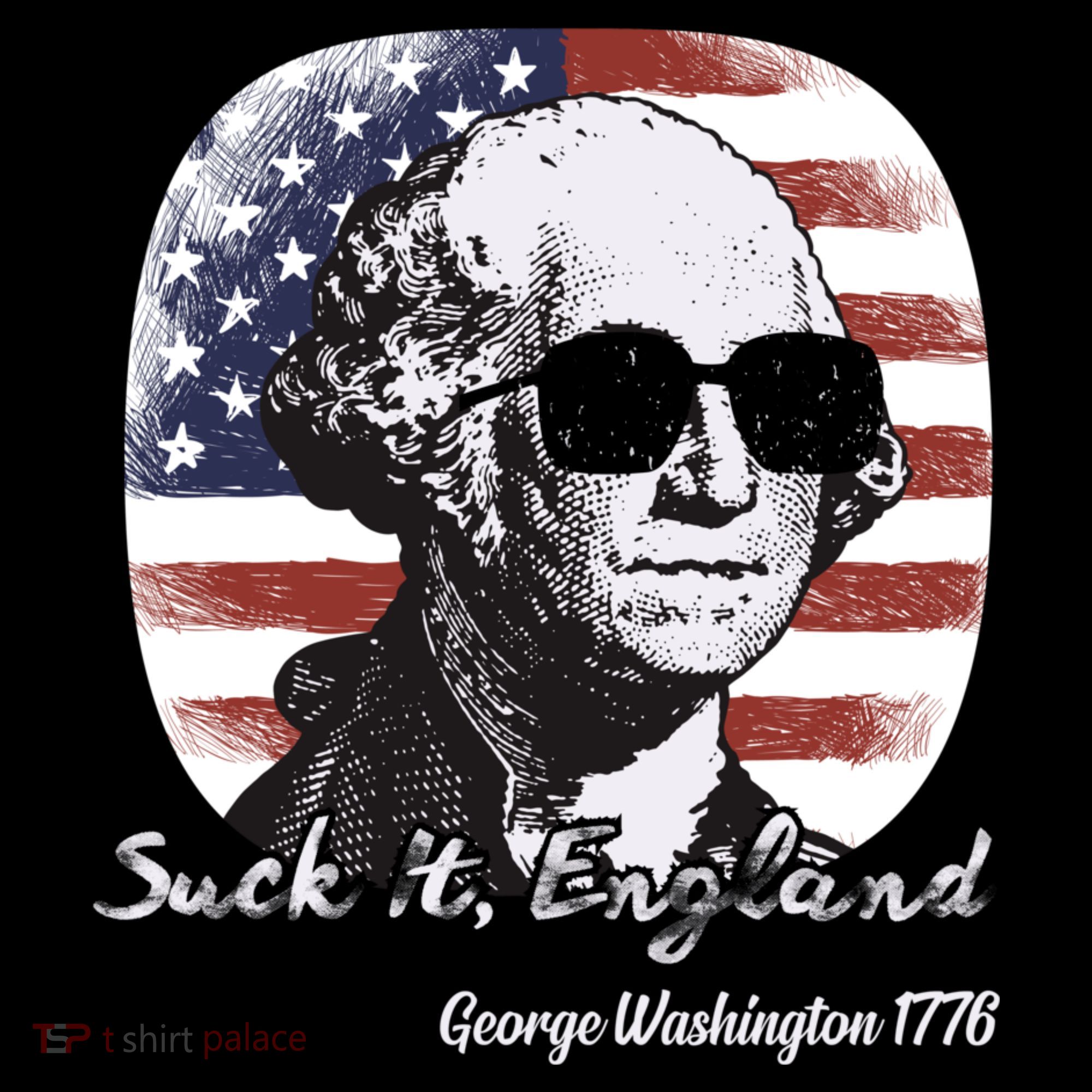 Suck It England Funny 4th Of July George Washington 1776 Coffee Mug