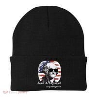 Suck It England Funny 4th Of July George Washington 1776 Beanie thumb 0