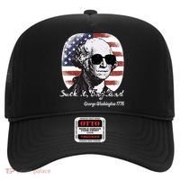 Suck It England Funny 4th Of July George Washington 1776 Hat thumb 0