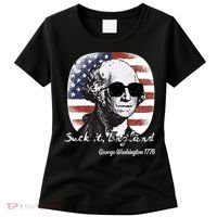 Suck It England Funny 4th Of July George Washington 1776 Women's T-Shirt thumb 0