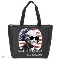 Suck It England Funny 4th Of July George Washington 1776 Tote Bag thumb 0