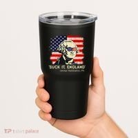 Suck It England Funny 4th Of July Funny George Washington Tumbler thumb 2