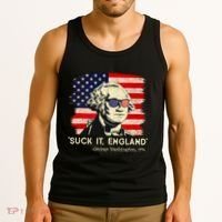Suck It England Funny 4th Of July Funny George Washington Tank Top thumb 3