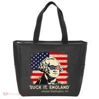 Suck It England Funny 4th Of July Funny George Washington Tote Bag thumb 0